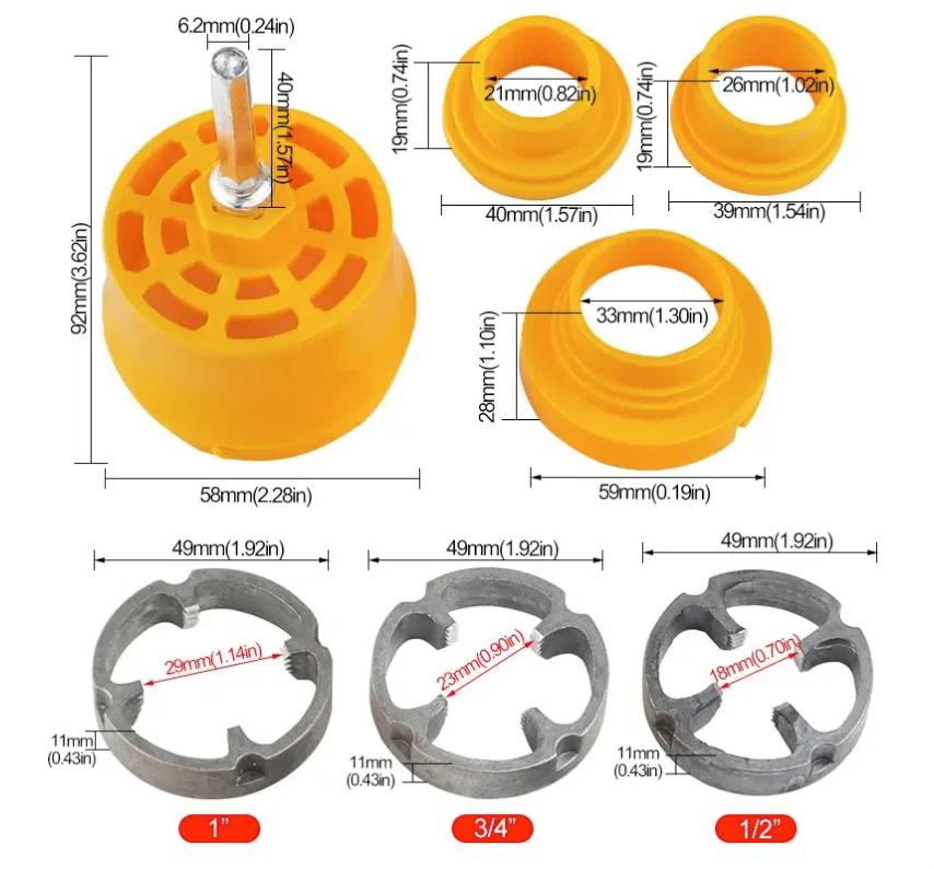 Kit Rosca Rápida PVC