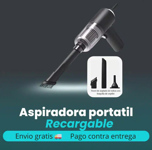 Aspiradora portátil 3 en 1 - Aspira, Infla y Sopla