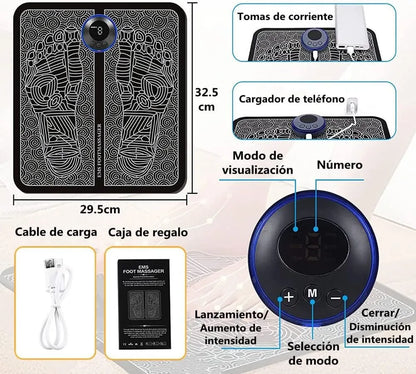 Masajeador de Pies Eléctrico – Solución al Dolor y al Estrés